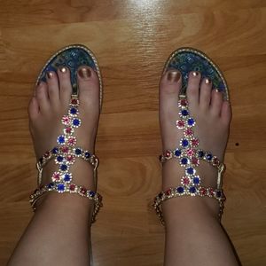 NWT Hand Made In Italy Sandals